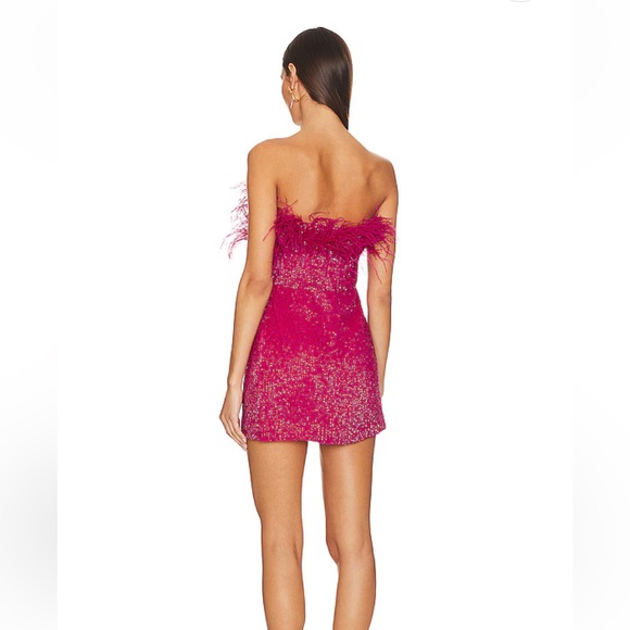 Retrofete Fuchsia Torin Dress Size Small - Picture 2 of 15